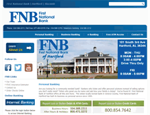 Tablet Screenshot of fnbhartford.com